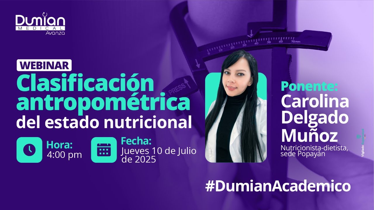 [WEBINAR] Clasificación antropométrica del estado nutricional