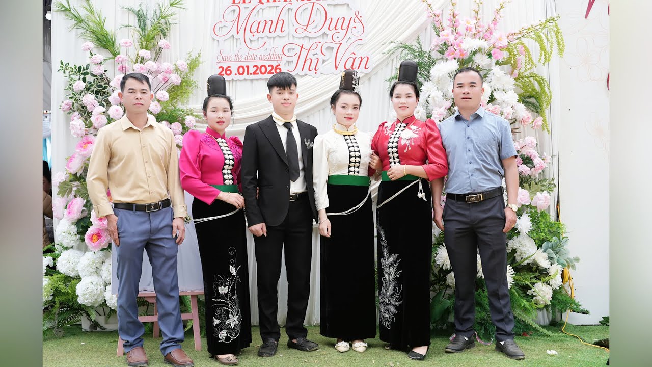 Đám Cưới Dân Tộc Thái Tây Bắc: Lễ Thành Hôn - Mạnh Duy & Thị Vân - Bản Ngà - Xã Bình Thuận