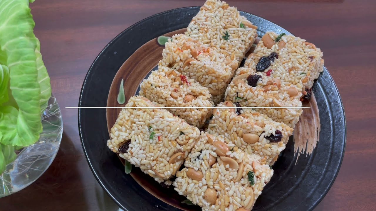 53.自製《米香》古早味乒乓丸的口感Puffed Rice Cakes 「姑奶奶美食」