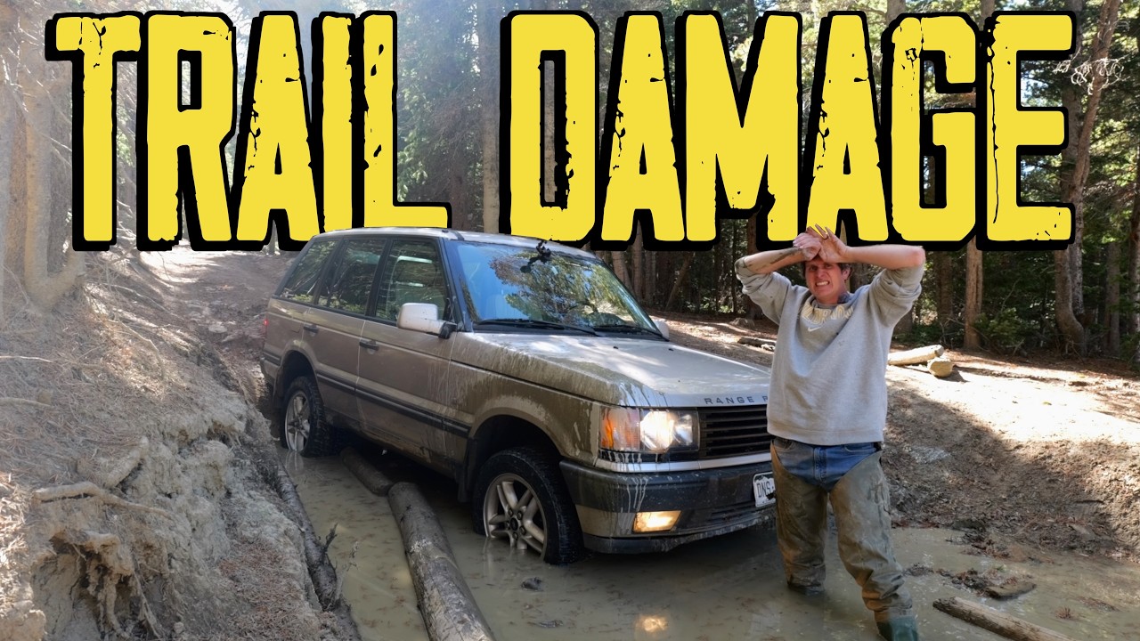 Самые серьезные повреждения на трассе — Range Rover против TFL Mud Hole!