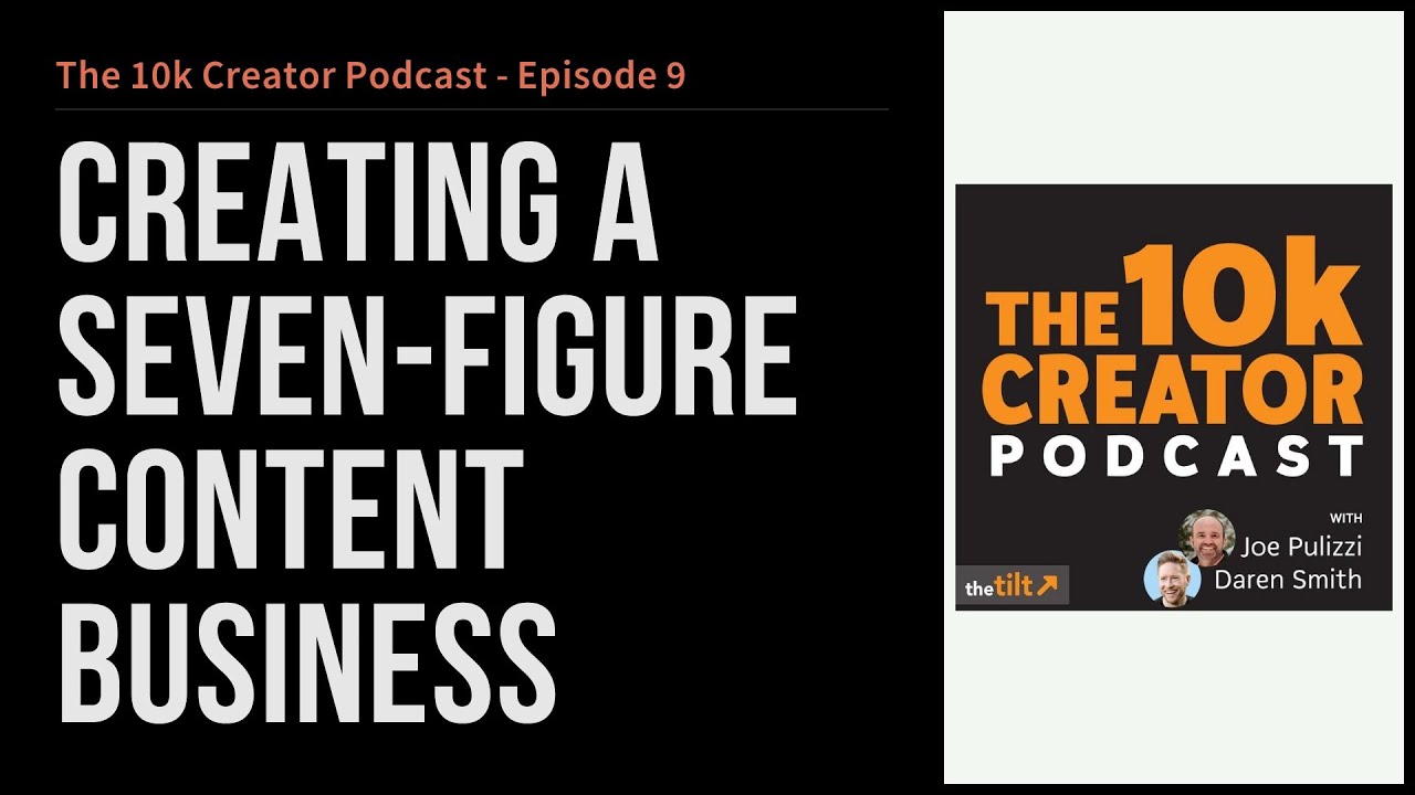 The 10k Creator Podcast (Episode 9) w/ Brian Clark - The Seven-Figure Content Business