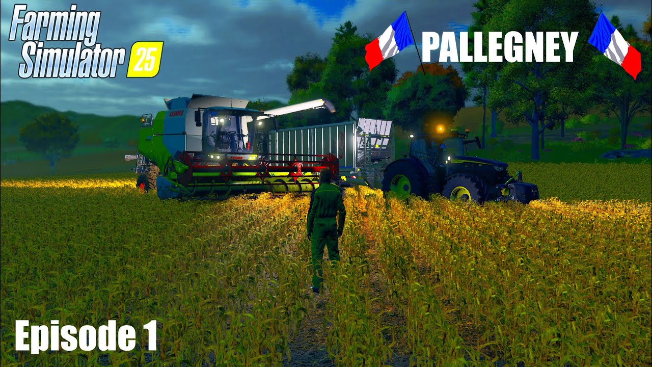 FS 25 || MAP PALLEGNEY # 1 || DEBUT DE CARRIERE