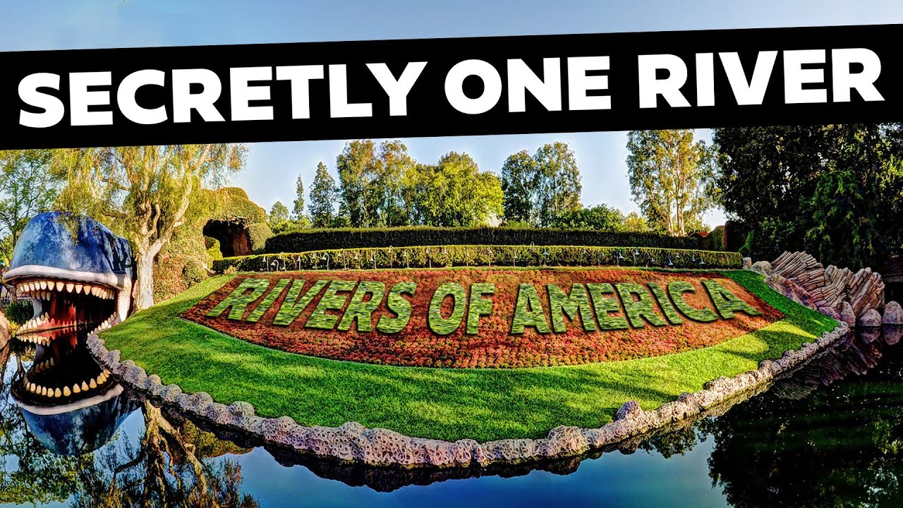 Как Дисней спрятал подземную темную водную систему под Диснейлендом