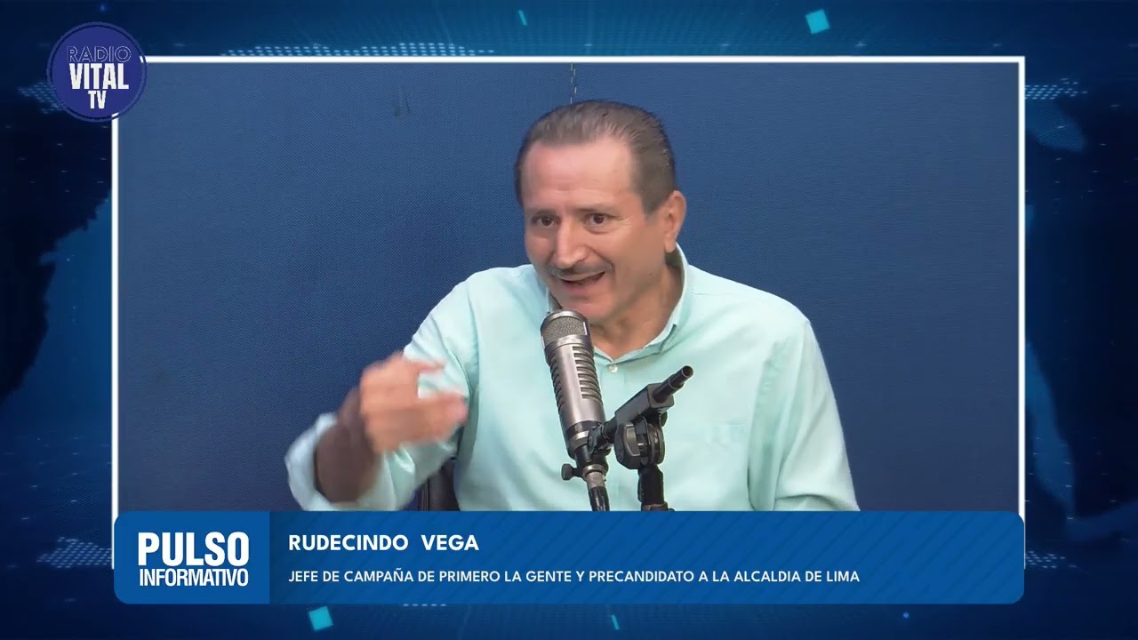 Invitado: Rudecindo vega - Jefe de Campaña de Primero la gente y Precandidato a la Alcaldía de Lima
