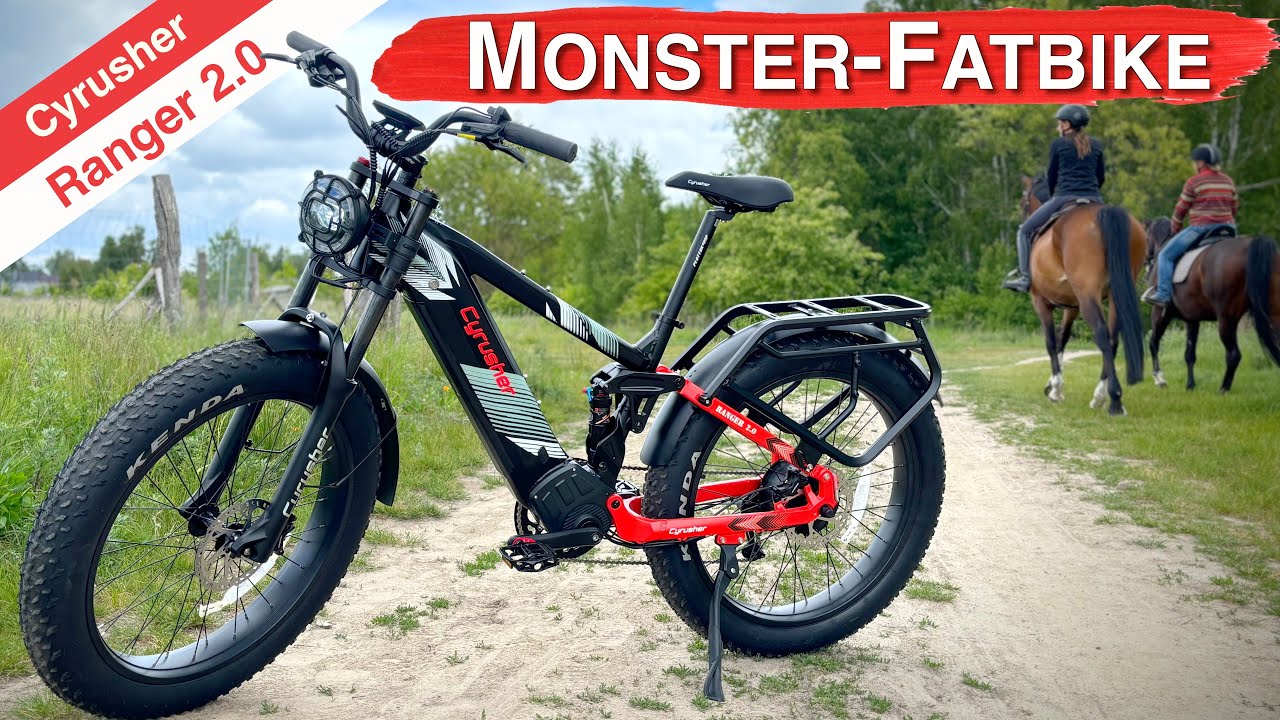 Das krasseste Fatbike auf dem Markt! 👍 Cyrusher Ranger 2.0 - Vollgefedert, riesiger Akku & Power!