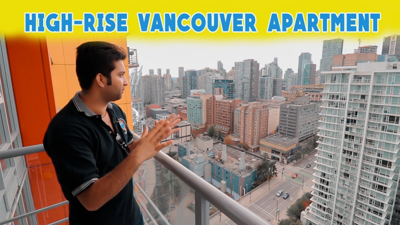 Downtown Apartment Tour In The Heart Of Vancouver | Pakistani Canadian |