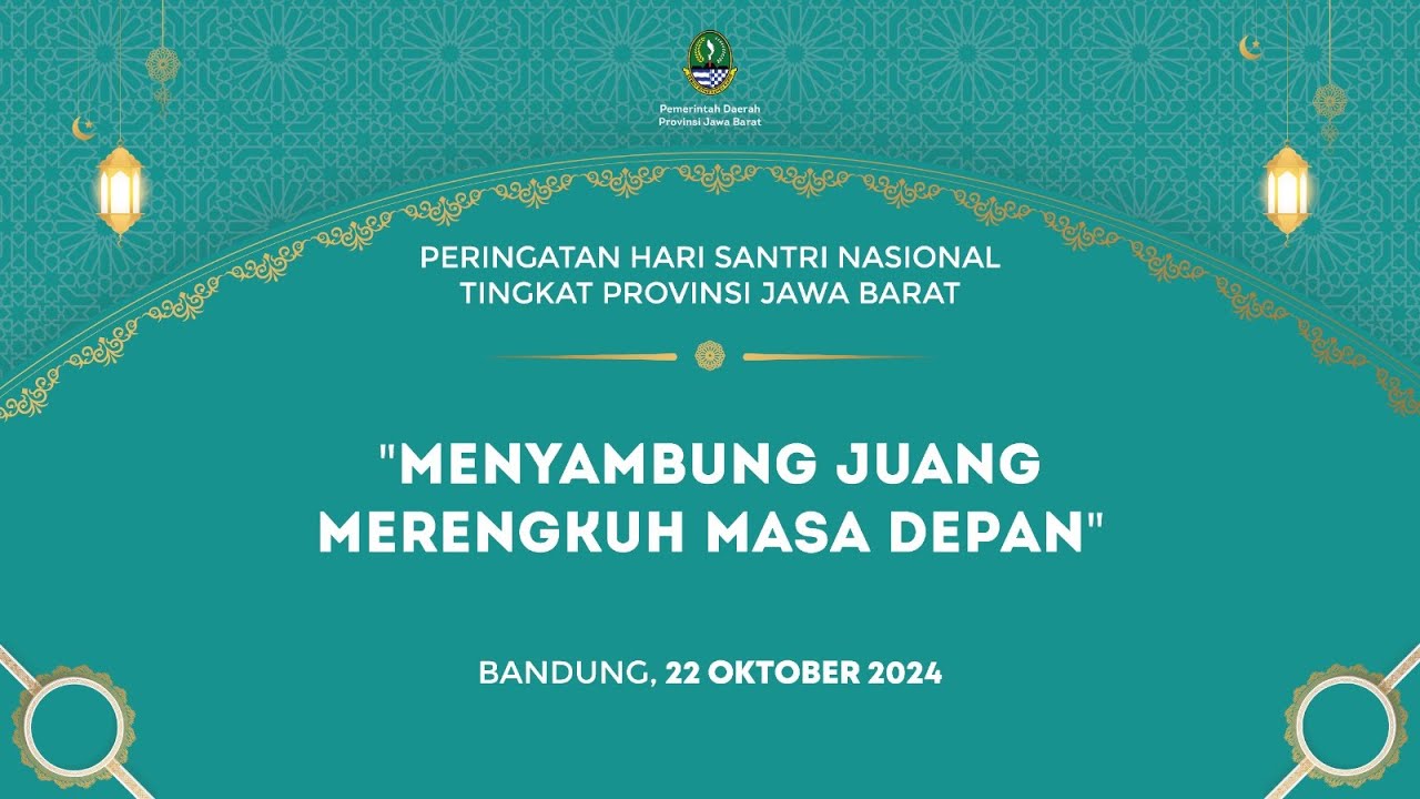 Peringatan Hari Santri Nasional Tingkat Provinsi Jawa Barat Tahun 2024