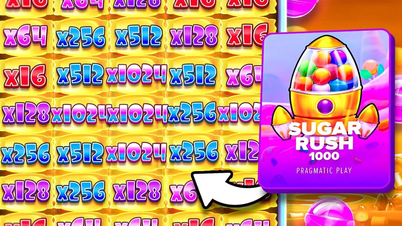 INSANE Sugar Rush 1000 Super Bonus Hit... 1024x Multiplier!?