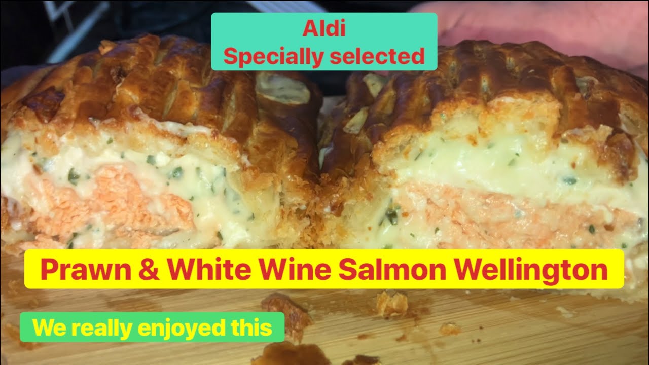 Air Fryer Aldi Prawn & White Wine Salmon Wellington