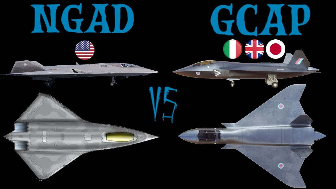 NGAD (US) vs GCAP (UK, Japan, Italy) |  Which is Better?
