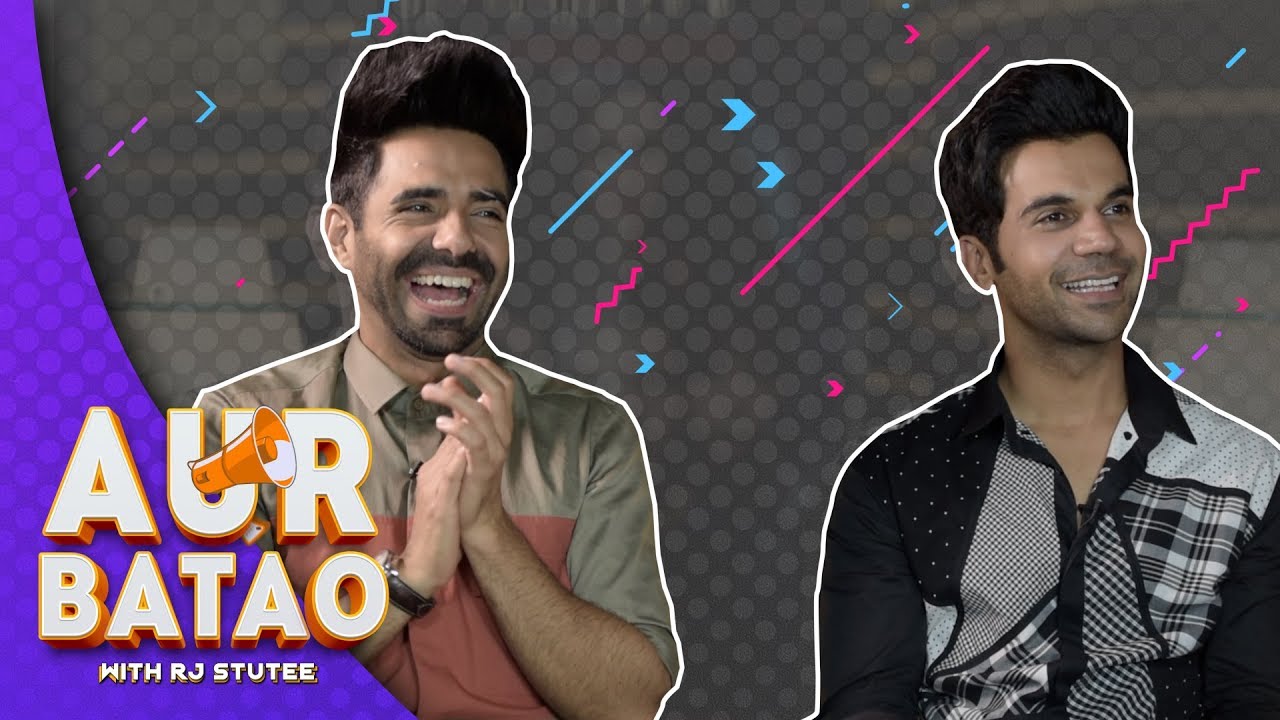 INTERVIEW || RAJKUMMAR RAO, APARSHAKTI KHURANA || STREE ||| AUR BATAO