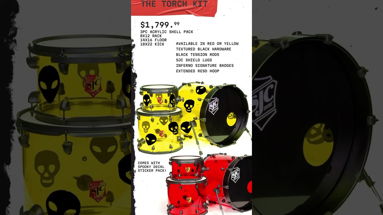 Josh Dun X SJC Drums 🚨  Out now www.sjcdrums.com   