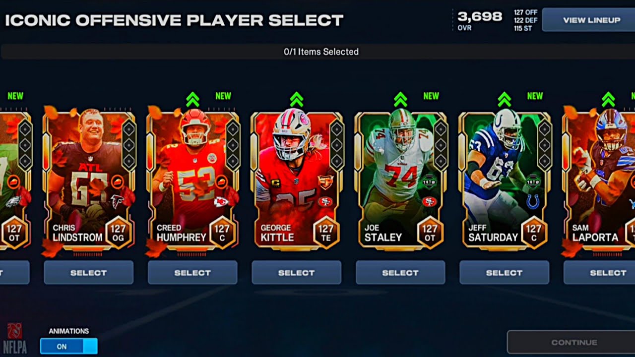 3X UPDATED ICONIC PACKS! TEAM UPDATE! - Madden Mobile 26
