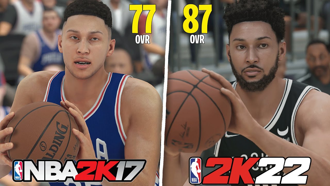 Hitting A 3pt Shot With Ben Simmons In Every NBA 2K!
