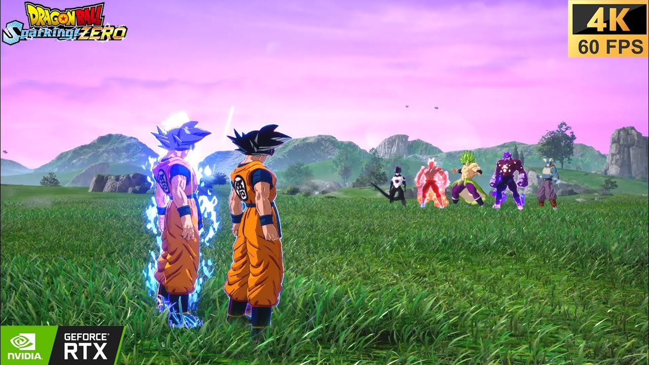 Goku VS Super Warrior's, Intense Clash, Dragon Ball Sparking Zero, 4K 60FPS.