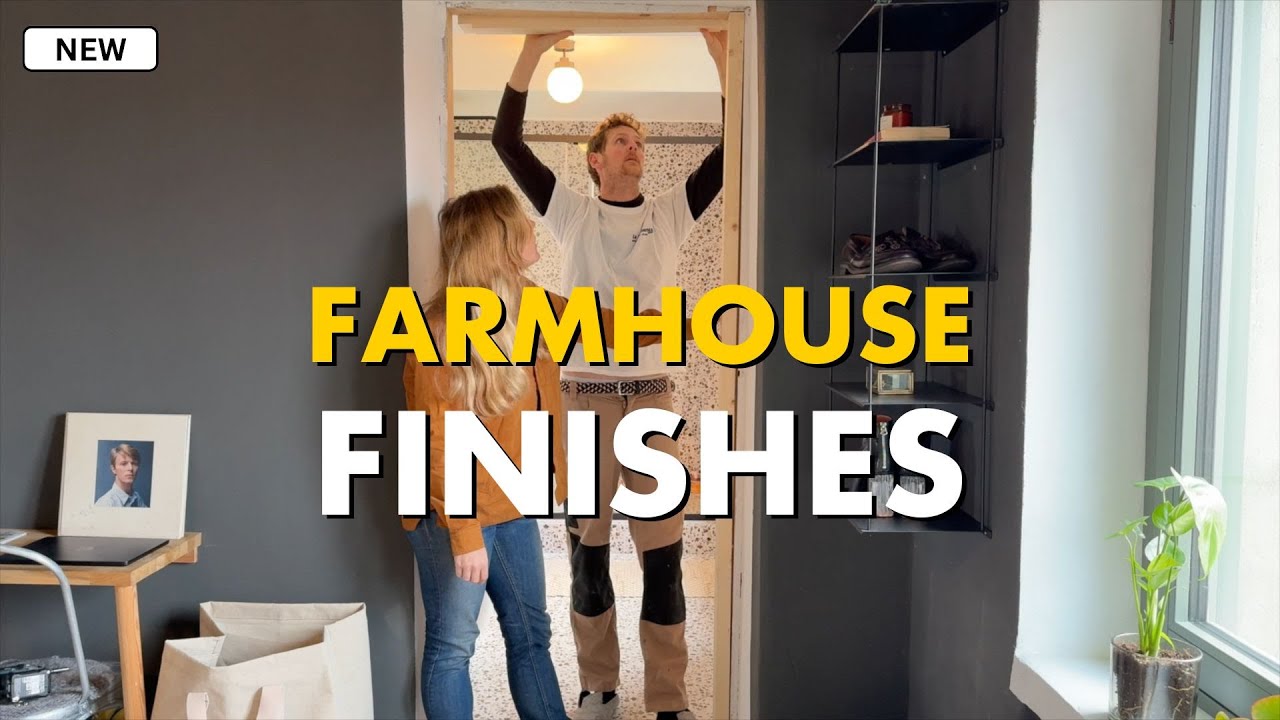 #61 Customising Doors and Transforming a Bathroom - DIY Abandoned Farmhouse Renovation Italy 🇮🇹✨