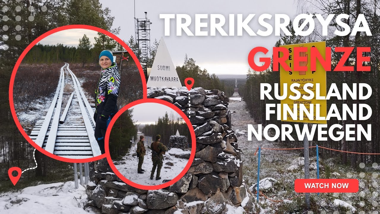 #5 ARKTIS-ABENTEUER AM DREILÄNDERECK 🇳🇴 🇫🇮 🇷🇺 | Von Kirkenes zur Treriksrøysa