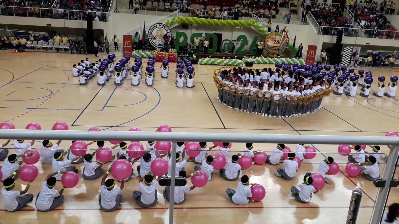 Grade 5 - Sounds of 80's | Field Demo 2018 | Philippine School Doha Qatar