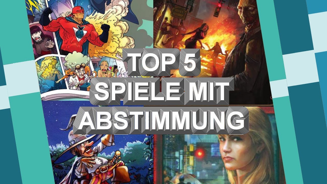 Top 5 Spiele mit Abstimmung