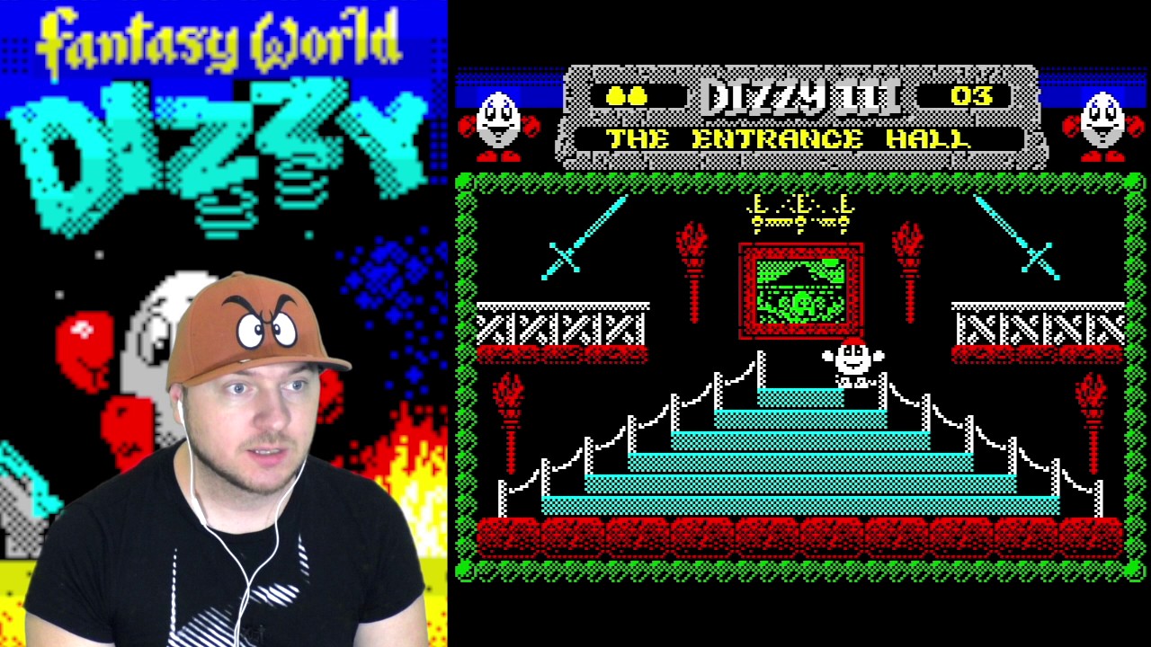 Ретро-летсплей: Dizzy 3, квест про яйцо (ZX Spectrum)