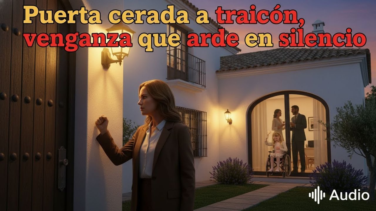 LA LLAVE QUE NO GIRA, EL SILENCIO QUE EXPLOTA,IMAGINA ESE MOMENTO EN QUE EL METAL FRÍO DE UNA....