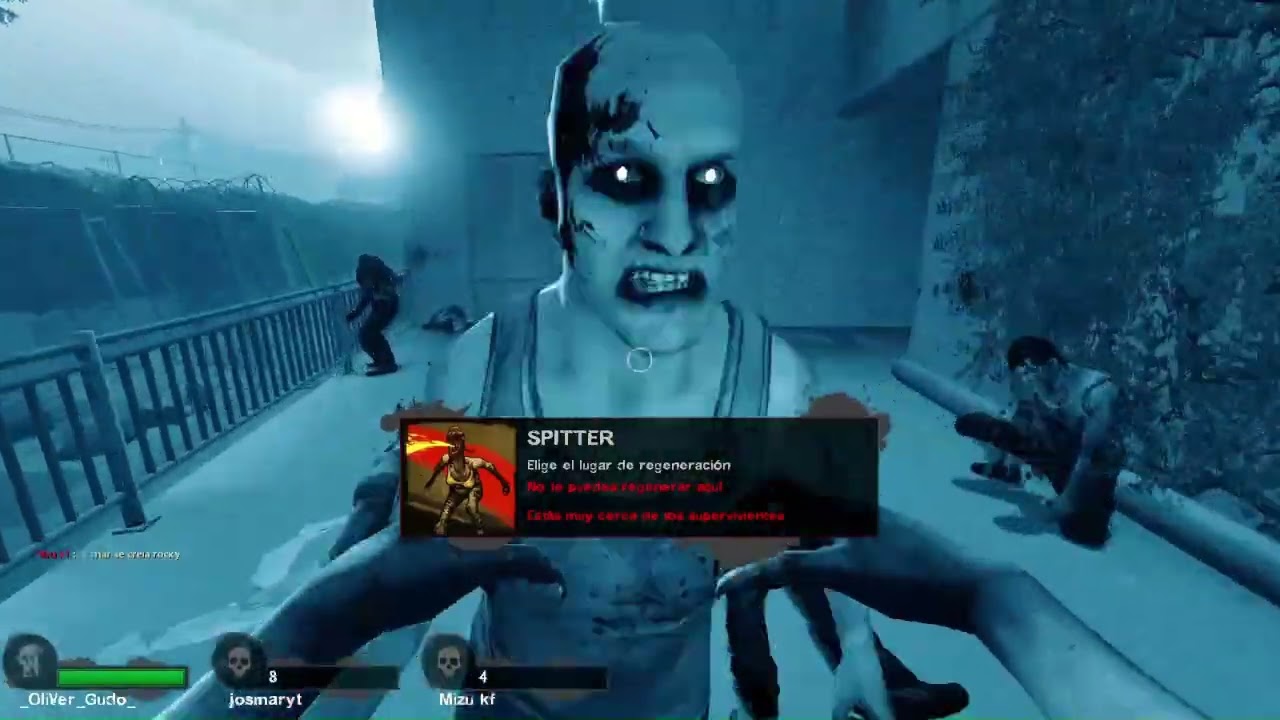 Jugando un rato al LEFT 4 DEAD 2 (SOY RE-MANCO)