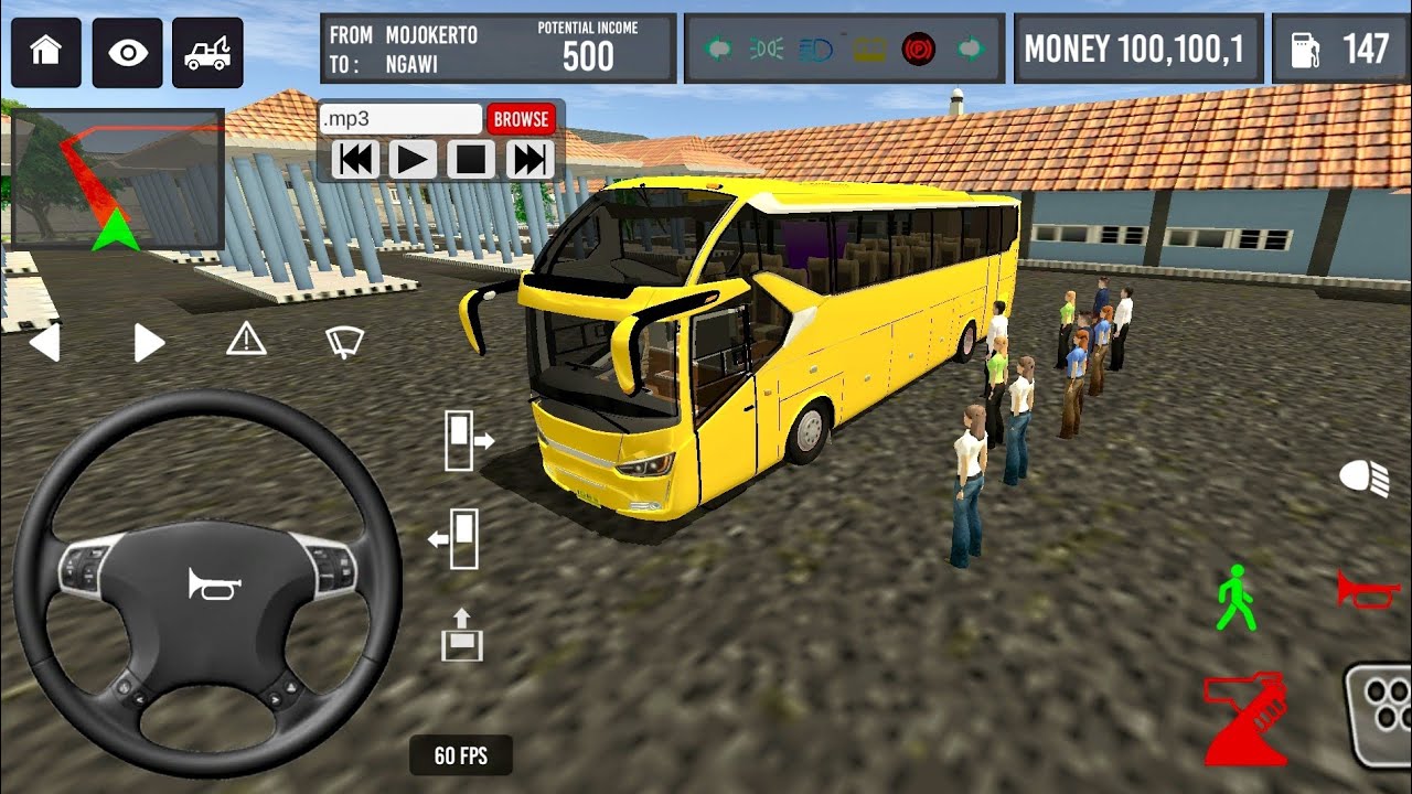 Euro coach bus simulator 🚌😍 newcoach bus simulator part- 4 Androidgameplay