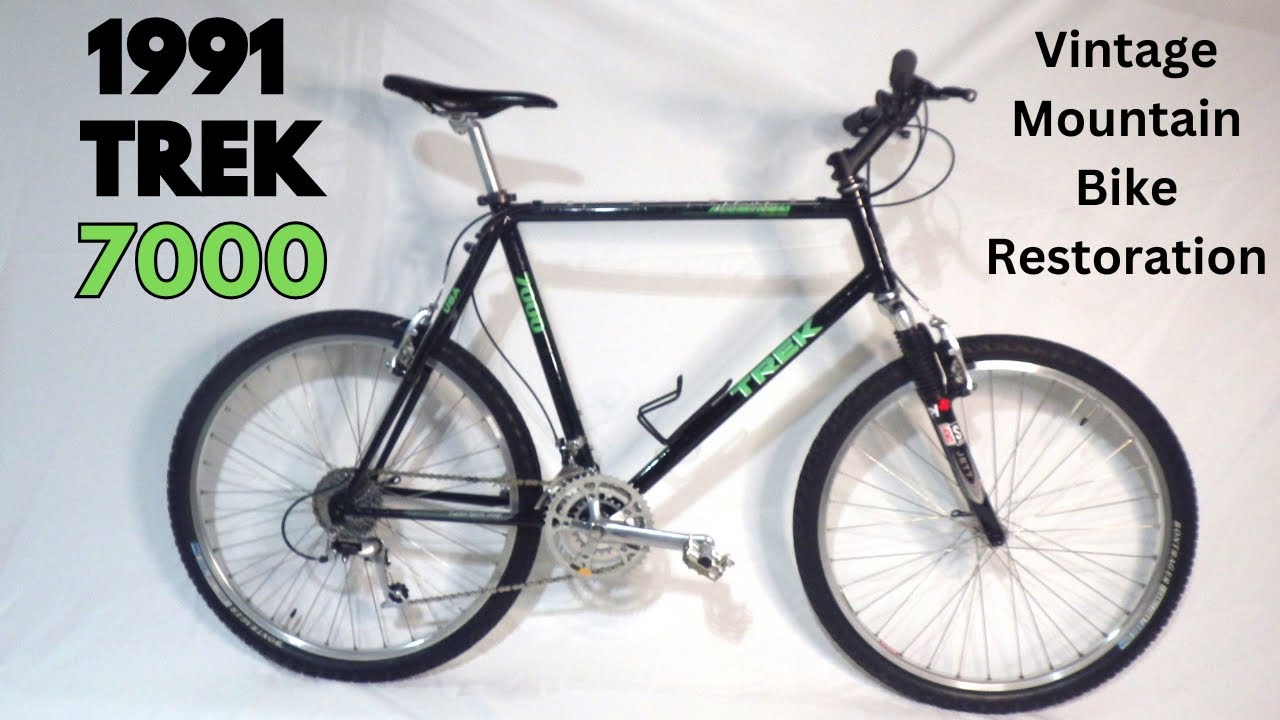 1991 Trek 7000 mtn bike restoration and modification