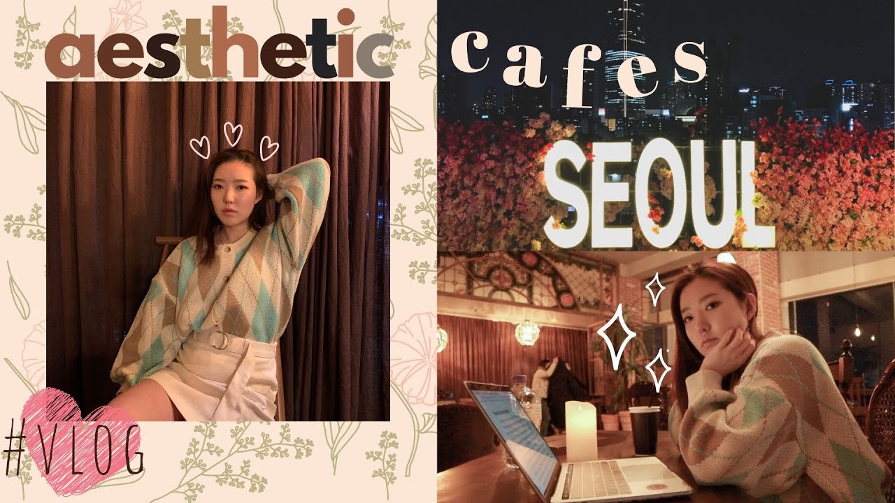 seoul vlog ep.04 🌸 discovering aesthetic cafes in jamsil // day of a uni student in korea