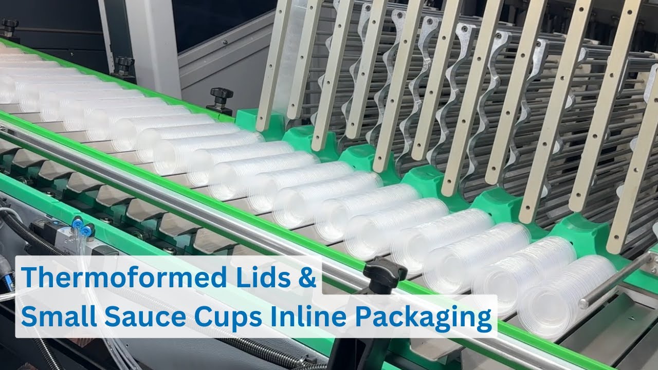 Standwrap – Inline Packaging Solution for Thermoformed Sauce Cups