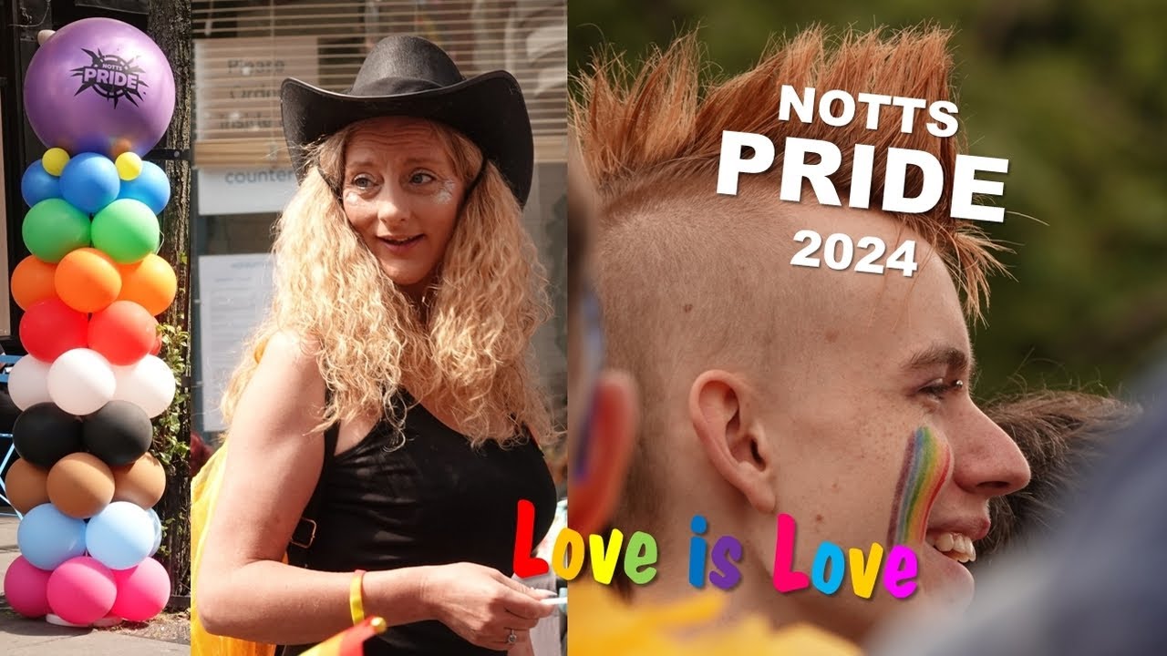 Nottingham Pride. July 2024