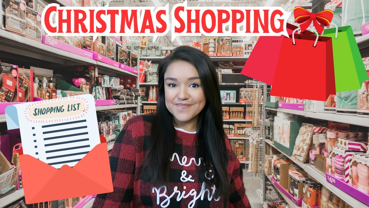 Christmas Shopping at Walmart | Shop with me!
