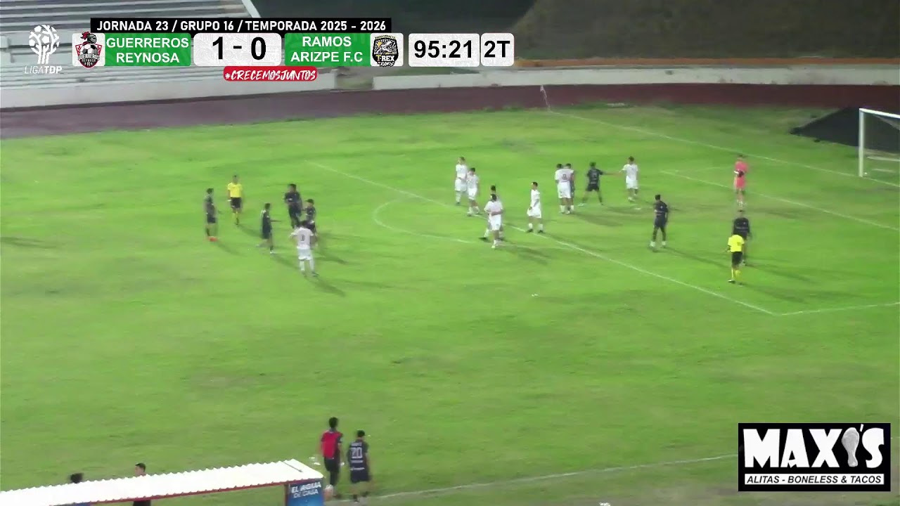 ⚽ Guerreros Reynosa 🆚 T-REX Ramos Arispe F.C