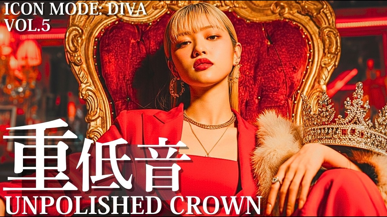 【重低音×HIPHOP】迷いさえ、私の一部。–ICON MODE: DIVA Vol.5/洋楽/KPOP/洋楽メドレー/洋楽MIX/EDM/重低音/筋トレ/ランニング/作業用BGM/健身/電音/