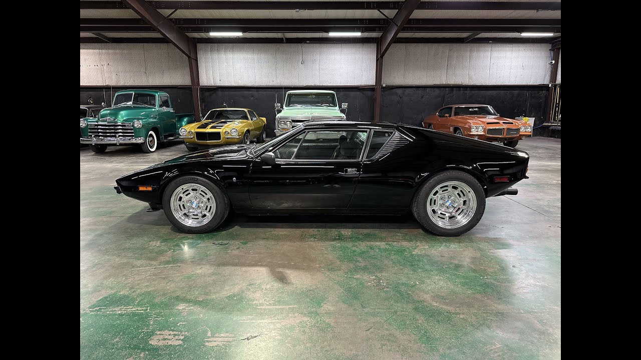 Обзор тест-драйва De Tomaso Pantera 1972 года | PC Classic Cars #R02699