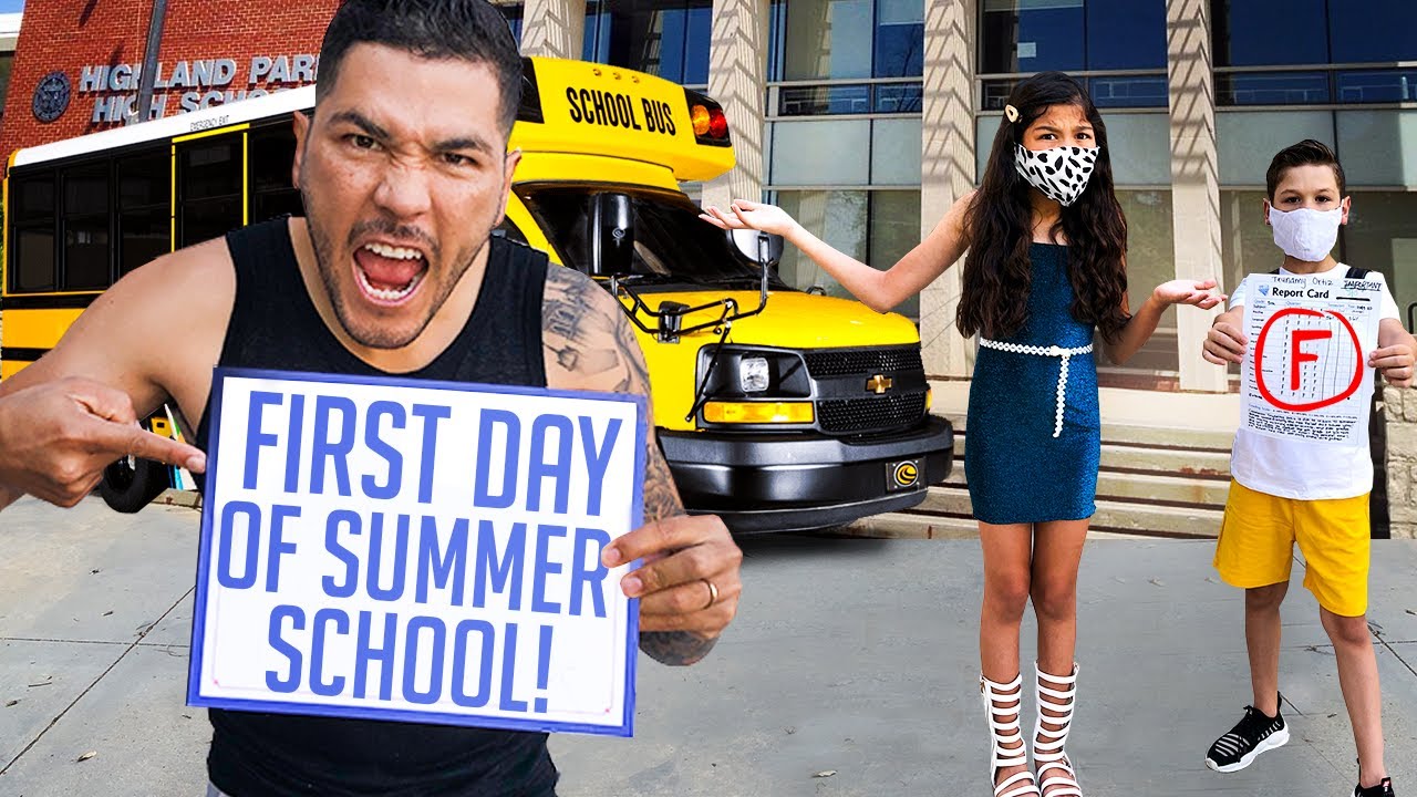 THE FIRST DAY OF SUMMER SCHOOL!!! **UNEXPECTED**