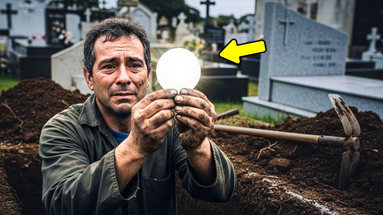 😱 Sepulturero encuentra Hostia intacta enterrada por siglos… vive el mayor milagro de su vida