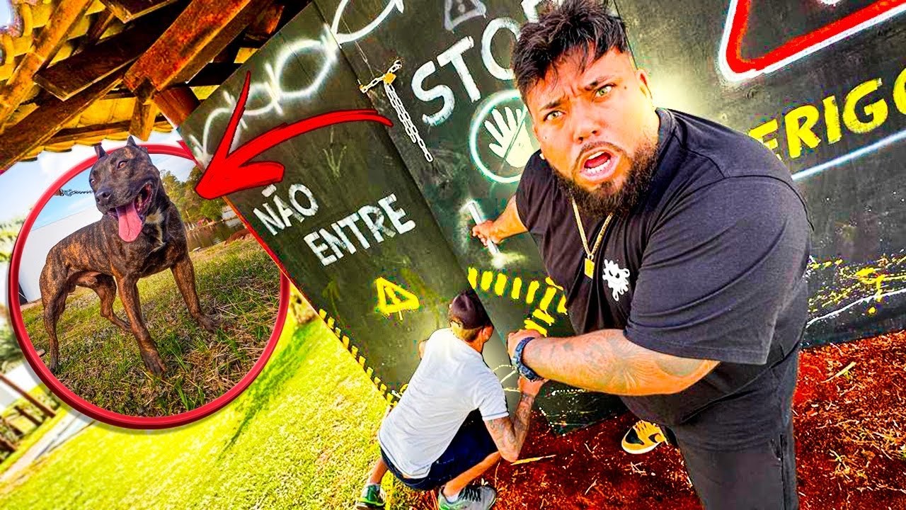 DEI DE CARA COM O RAMBINHO DENTRO DA B4SE SECRET4 !!!