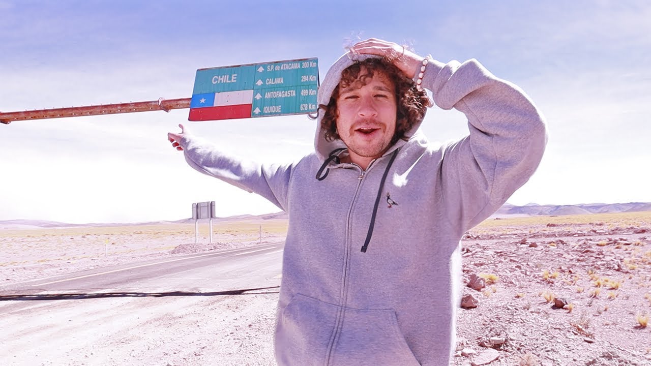 Cruzando la frontera de ARGENTINA a CHILE caminando 🇦🇷🇨🇱