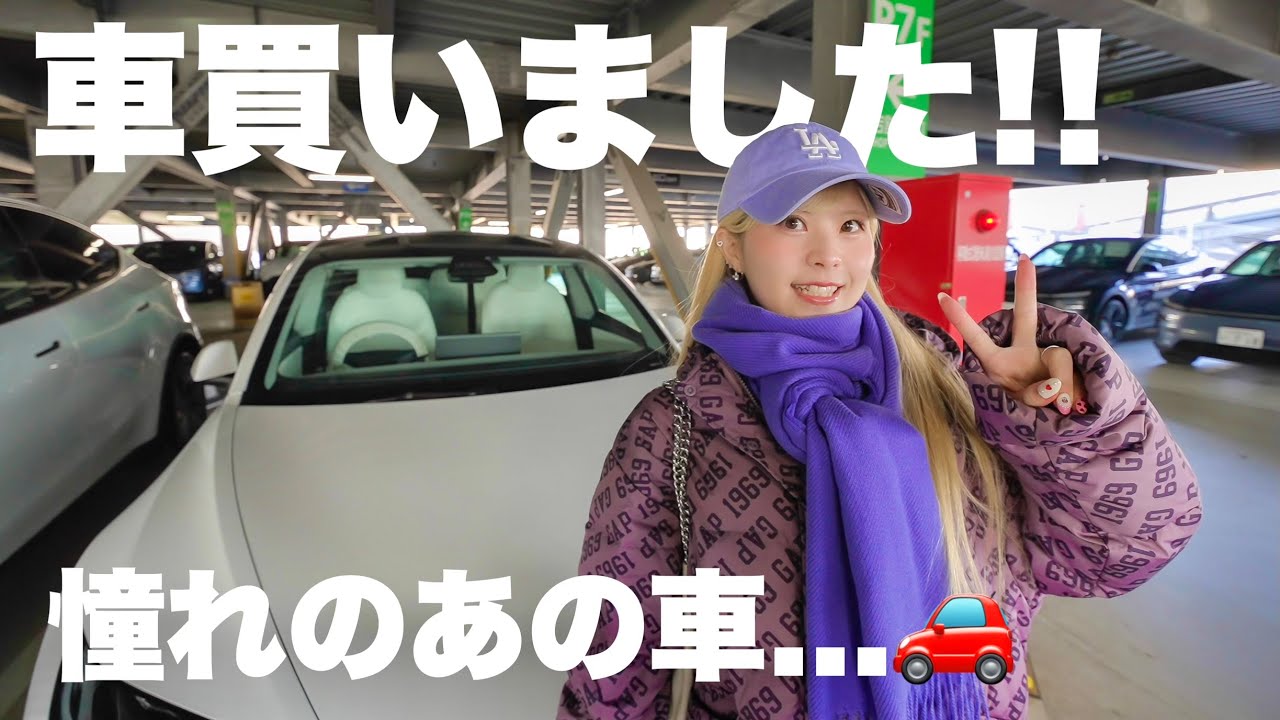 妻、車を買う。