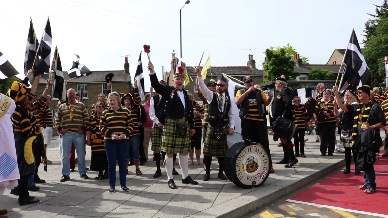 This is my Cornwall on arrival at Twickenham