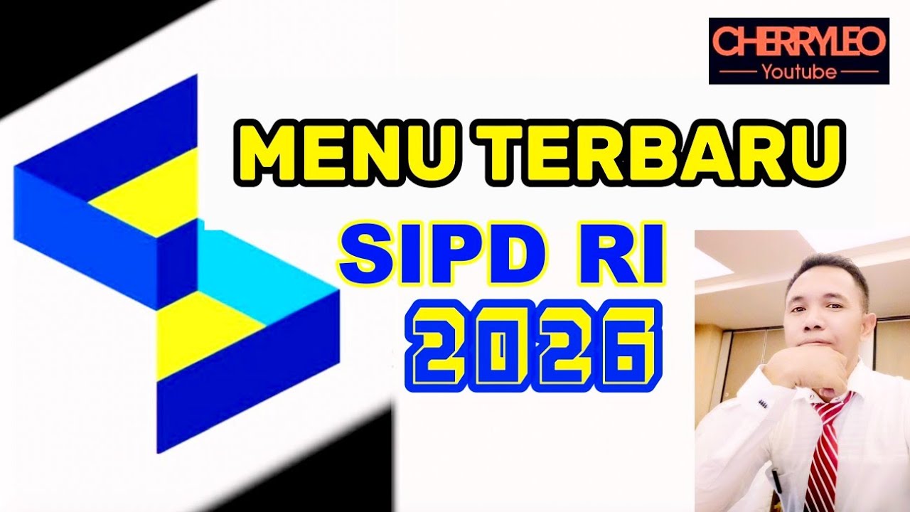 MENU TERBARU DI SIPD RI TAHUN ANGGARAN 2026
