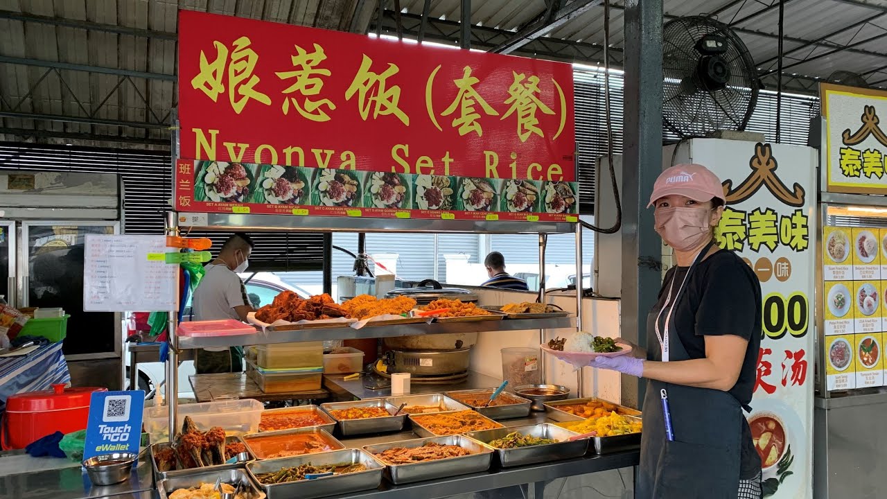 大山脚“娘惹饭”色香味俱全，连本地人都说好味⋯老板说：有辣椒才有灵魂．没辣椒就没有灵魂......