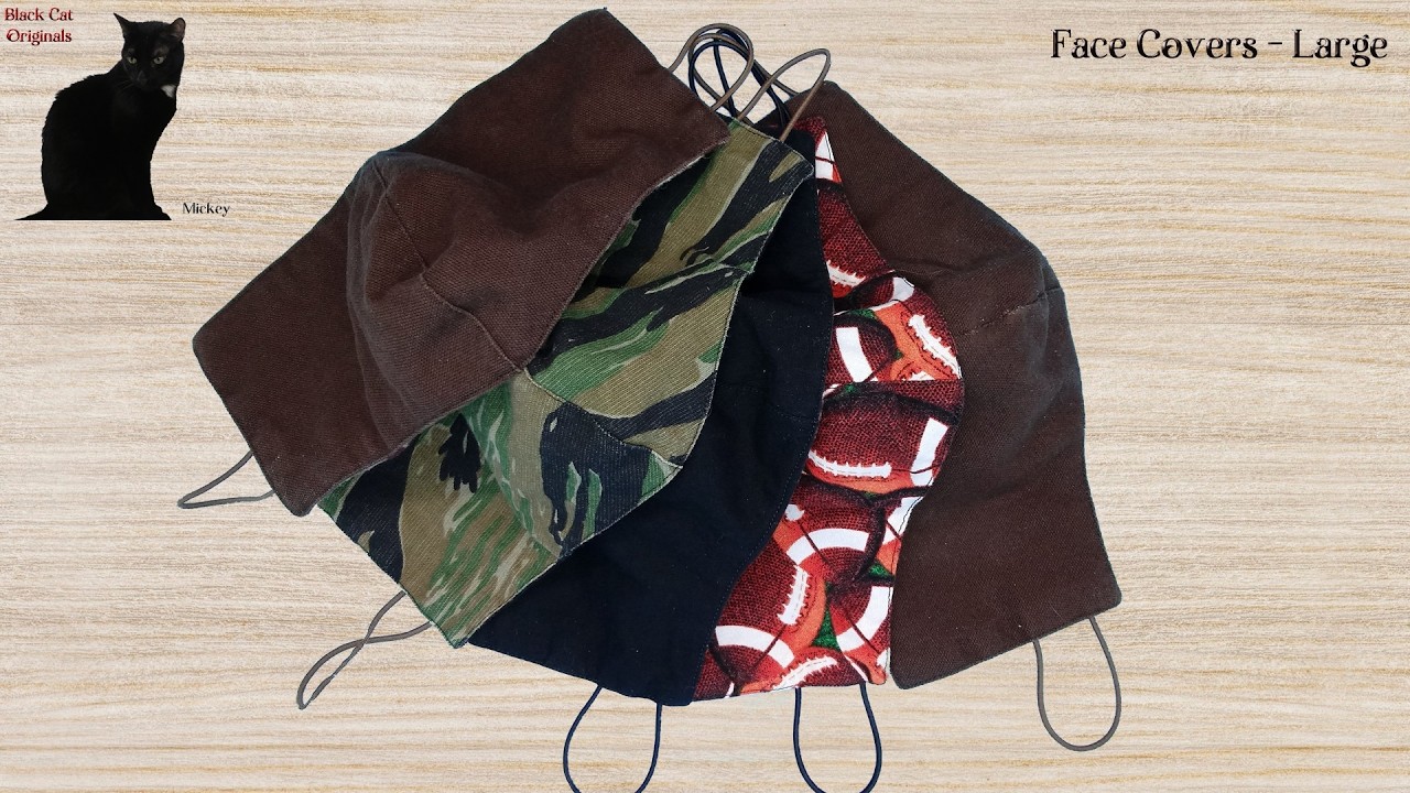 FACE COVERS – LARGE!