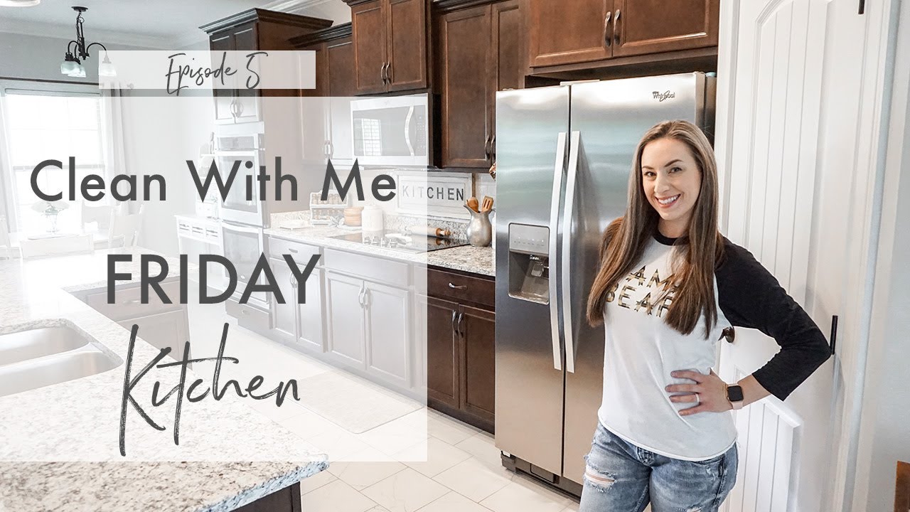 Weekly Cleaning Routine | FRIDAY | Kitchen | Clean With Me!