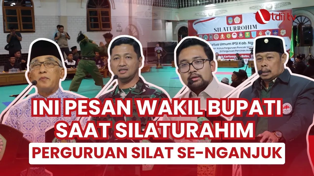 LDII TV: Wakil Bupati Nganjuk: Silaturahim IPSI Jadi Sarana Wujudkan Ketenteraman Warga