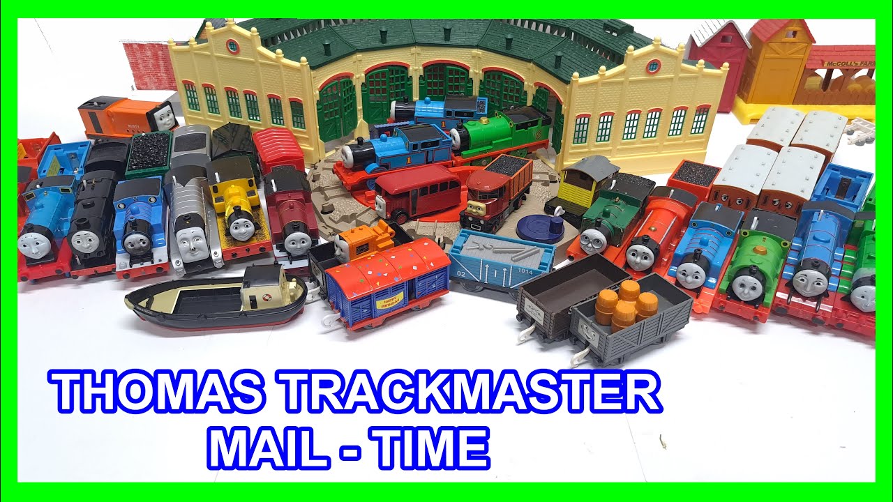 Trackmaster Mail Time Tidmouth Sheds Edward Neville Flip Face Thomas Whiff
