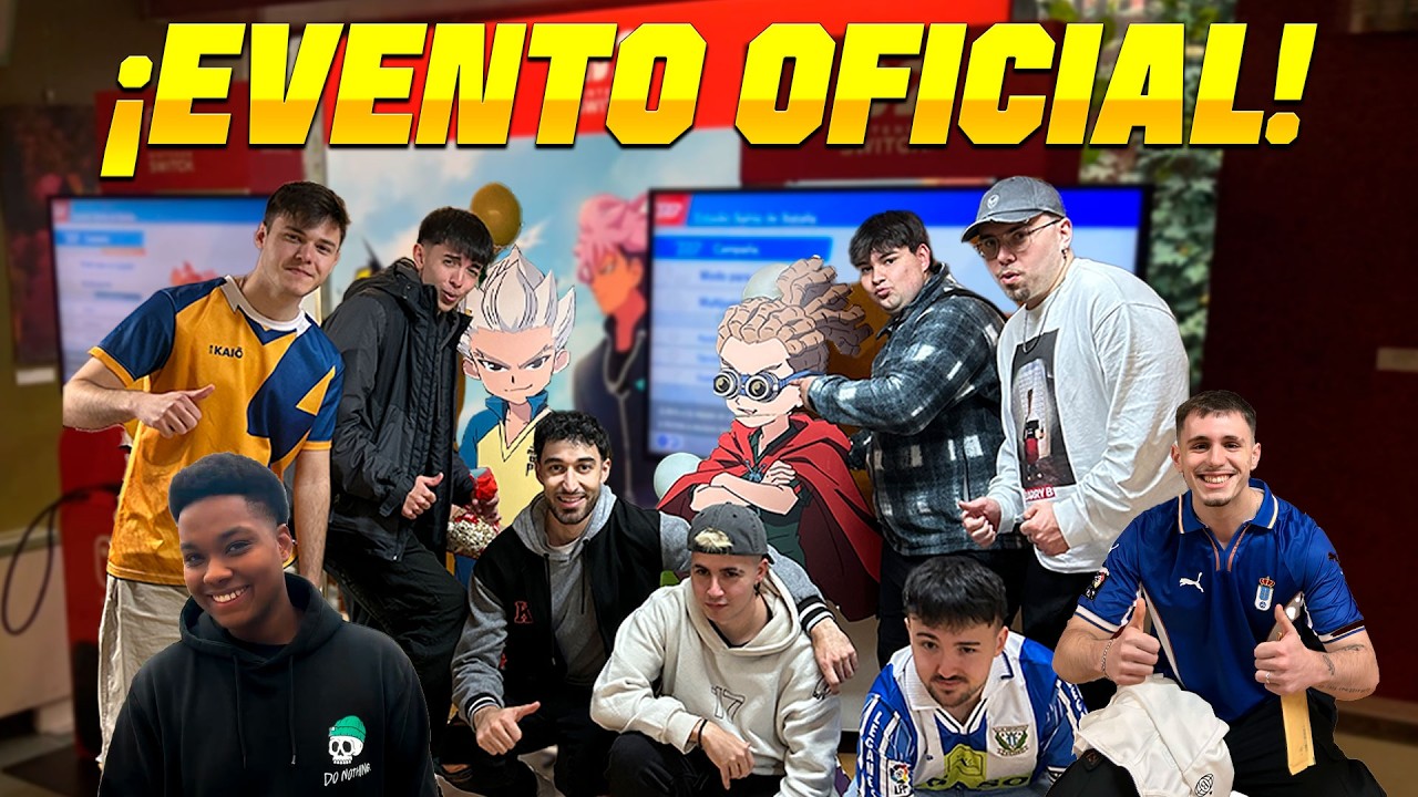EL PRIMER EVENTO OFICIAL DE INAZUMA ELEVEN ⚡⚽ - Mini Vlog Especial