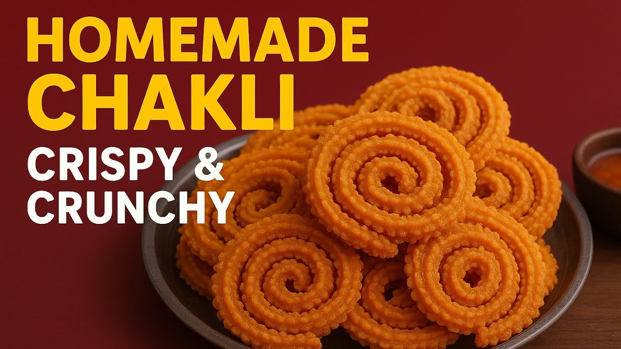 Crispy & Crunchy Chakli at Home 🌀 | Easy Recipe”
