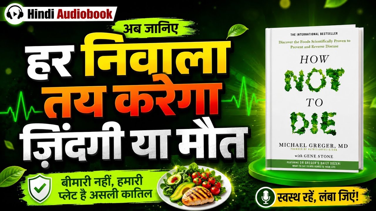 How Not To Dia | Hindi Audiobook | How to Stay Healthy | How Food Choices | How to Eat to Live Long